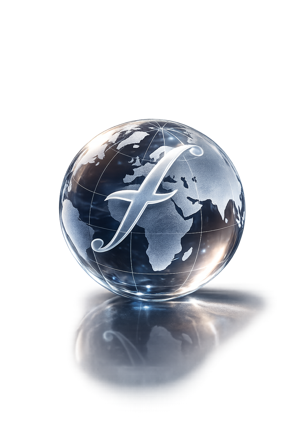 Reflective globe representing Ferozsons global presence